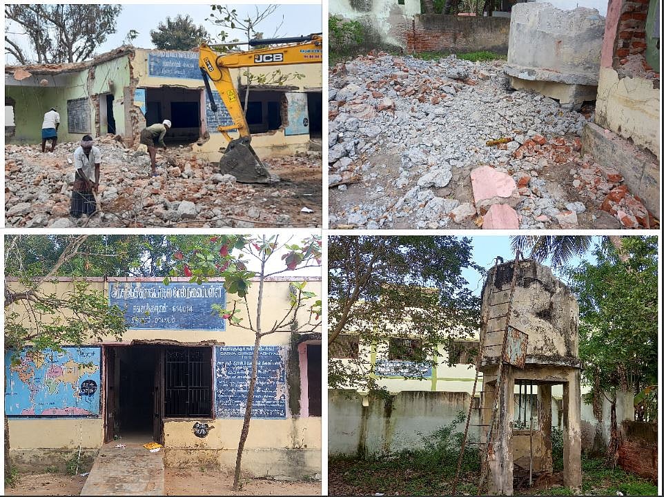 ஜூ.வி ஆக்‌ஷன்: பாதுகாப்பான கட்டடத்தில் மாணவர்கள்... மோசமான நிலையில் இருந்த பள்ளி இடிக்கப்பட்டது!