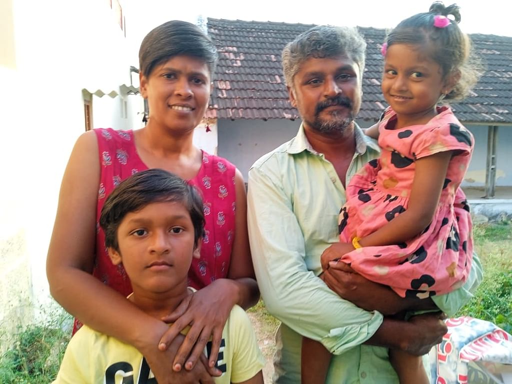 வே.பாரதி, சுதா காந்தி குடும்பம்