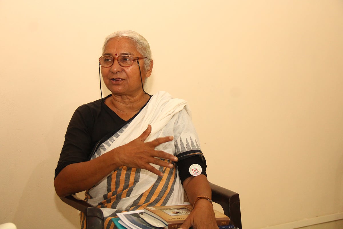  ``அநீதிக்கும் அடக்குமுறைக்கும் எதிராக பெண்களால்தான் சிறப்பாகச் செயல்பட முடியும்'' - மேதா பட்கர் 