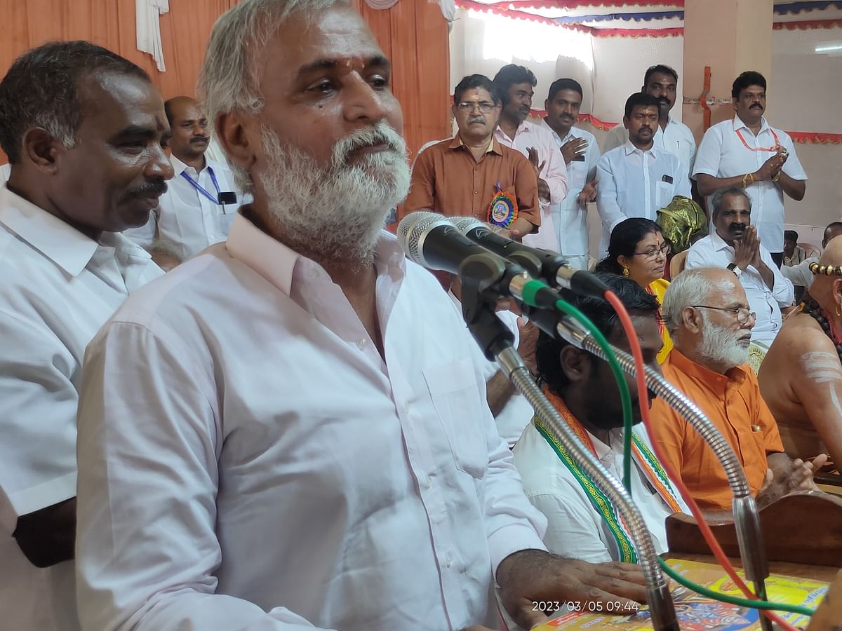 ``இது உங்களுக்கு எதிர்ப்பான ஆட்சி என எண்ண வேண்டாம்” - இந்து சமய மாநாட்டில் அமைச்சர் சேகர் பாபு