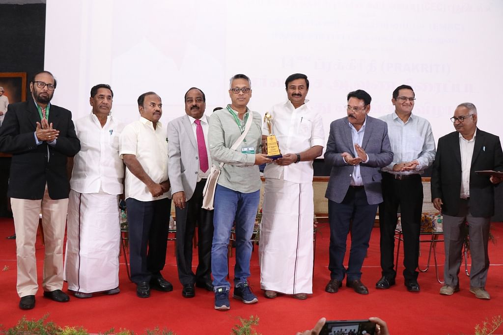 விழாவில் அமைச்சர் சாமிநாதன்