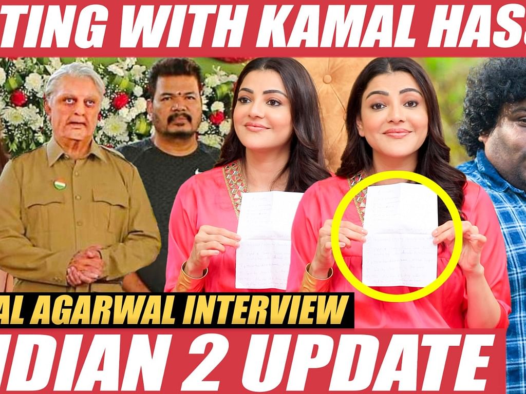 "யோகி பாபு எதைத் தொட்டாலும் அது தங்கமா மாறும்!" - Kajal Agarwal | Ghosty | Indian 2