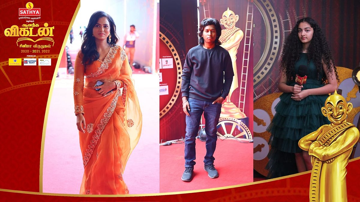 ஆனந்த விகடன் சினிமா விருதுகள் - நிகழ்ச்சியில் கலந்துகொண்ட திரைப் பிரபலங்கள்! - Album