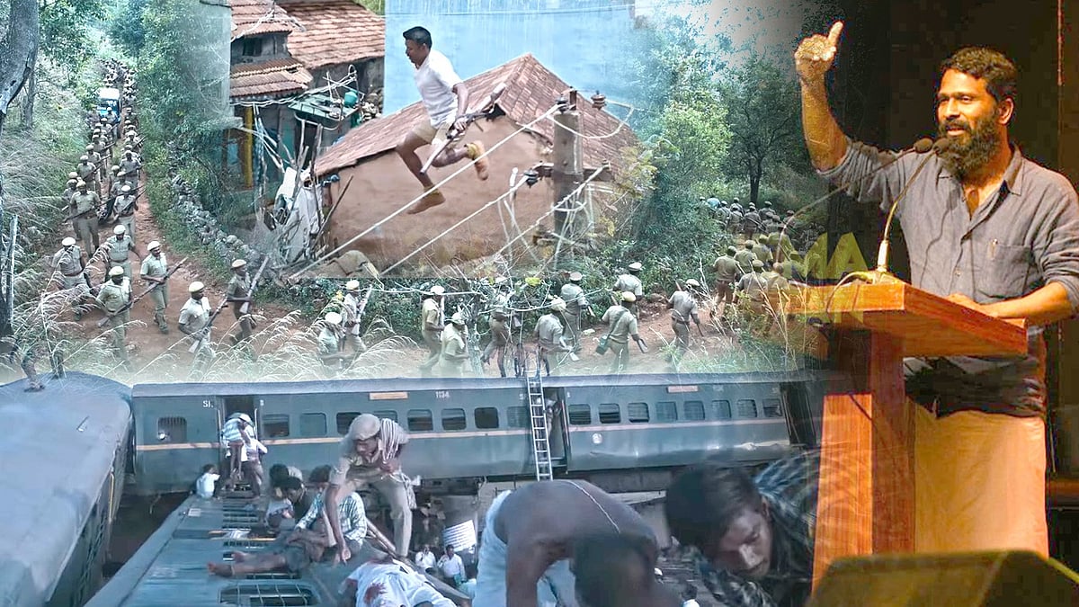 Viduthalai: ` 12 நாள்ல ரூ.4 கோடி செலவு; ரயில் செட்; மலை மேல ஷூட்' - மேக்கிங் குறித்து வெற்றி மாறன் 