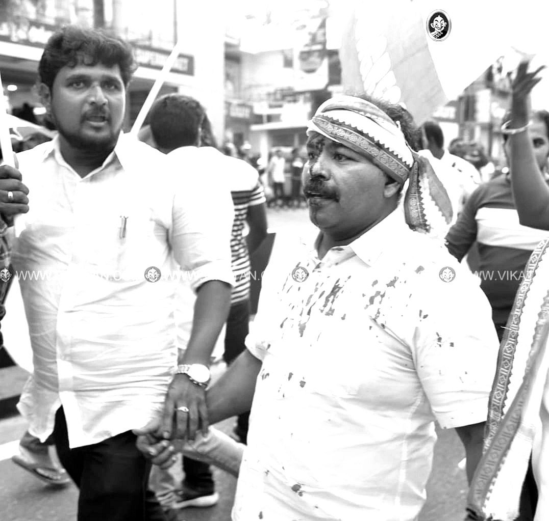 குமரி: பாஜக அலுவலகத்தை முற்றுகையிட்ட காங்கிரஸார்; கொடி கம்புகளால் மாறிமாறி தாக்குதல் - 13 பேர் கைது