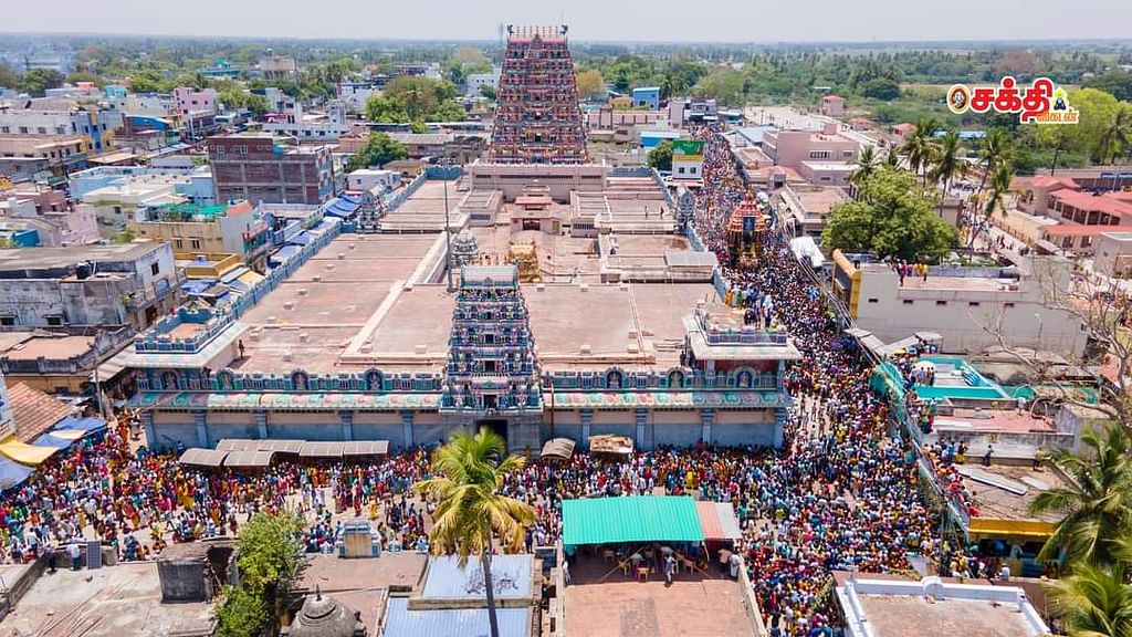 சமயபுரம் தேரோட்டம்