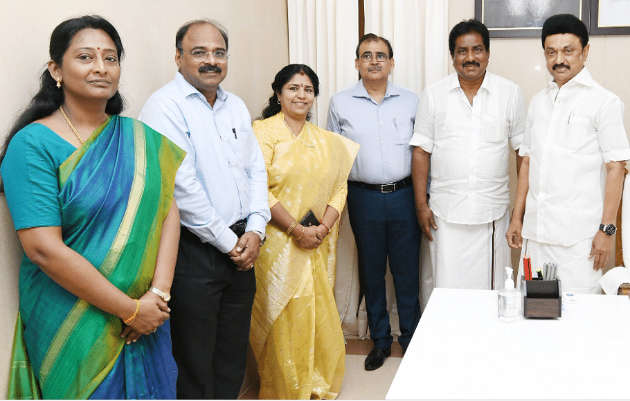 வணிகவரி மற்றும் பதிவுத்துறை மானியக் கோரிக்கை விவாதத்திற்கு முன் சந்திப்பு