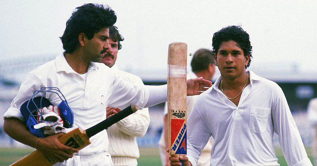 Sachin at the age of 17