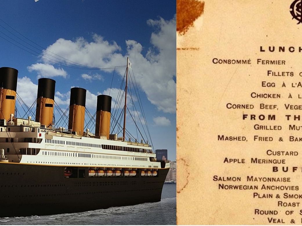 Titanic: முட்டை, மட்டன் சாப்ஸ், டர்கி ரோஸ்ட் - இணையத்தில் வைரலாகும் டைட்டானிக் கப்பலின் மெனுகார்டு!