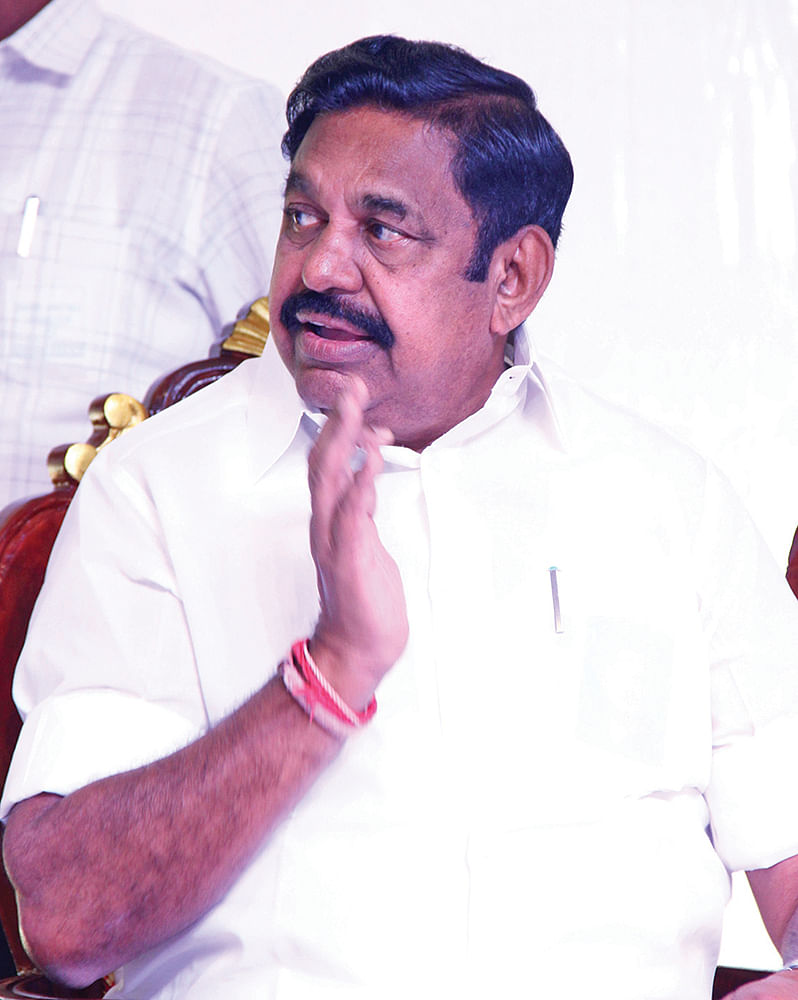 எடப்பாடி பழனிசாமி