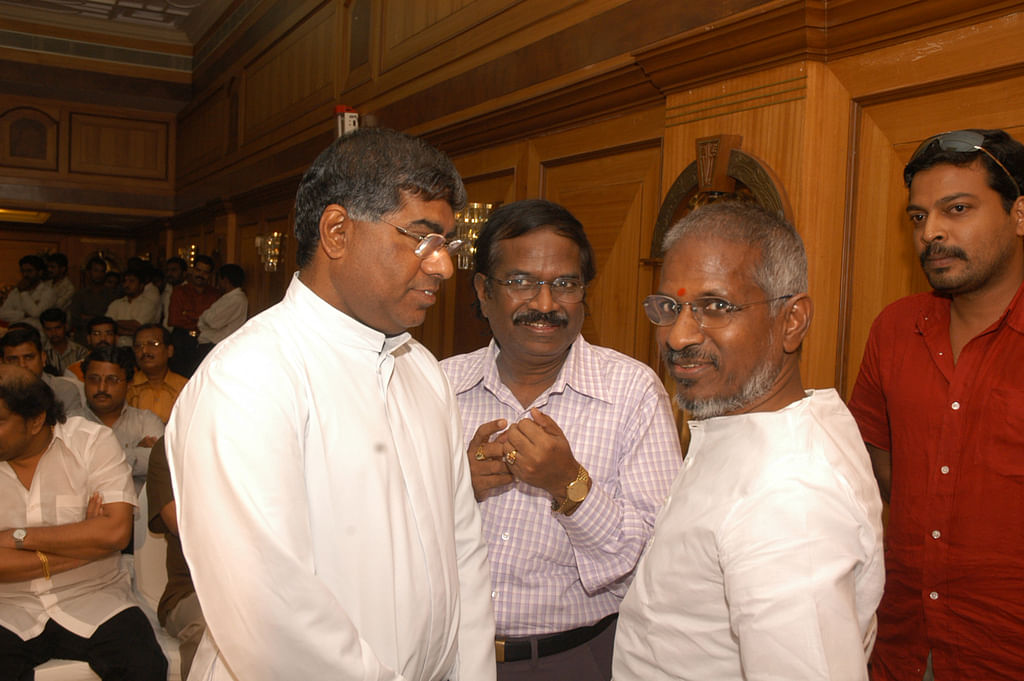இளையராஜாவுடன்....