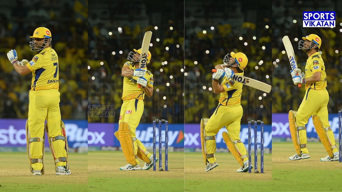 CSKvLSG: `தோனியின் அந்த சிக்ஸ்'! - அனல் பறந்த ஆட்டத்தின் புகைப்படங்கள் | Photo Album