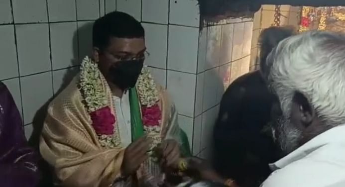சாமி தரிசனம் செய்த மாவட்ட ஆட்சியர் - கள்ளக்குறிச்சி