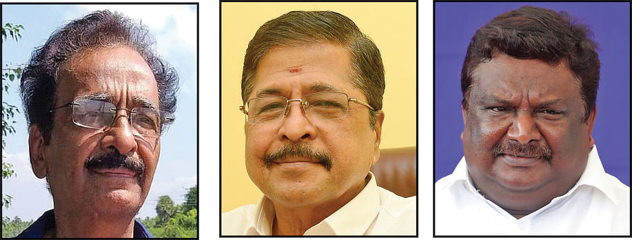 தராசு ஷ்யாம், எஸ்.ஆர்.சேகர், எஸ்.எஸ்.சிவசங்கர்