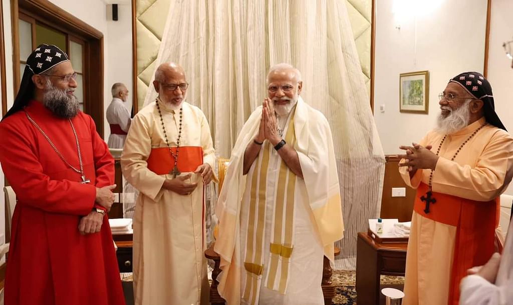 பேராயர்கள் சந்திப்பில் பிரதமர் மோடி