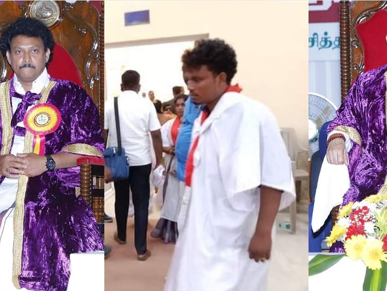 `பட்டம் பெறவந்த என்னைக் குற்றவாளிபோல் நடத்துவதா?' - தமிழ்ப் பல்கலை., மாணவர் குற்றச்சாட்டு `சர்ச்சை'