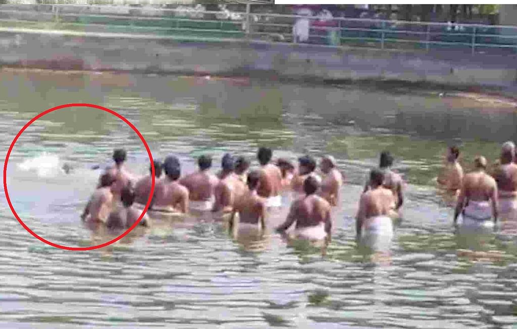 குளத்தில் மூழ்கி பலி