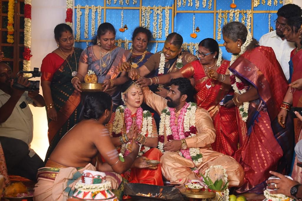 பாலச்சந்தர், யீஜியோ திருமணம்