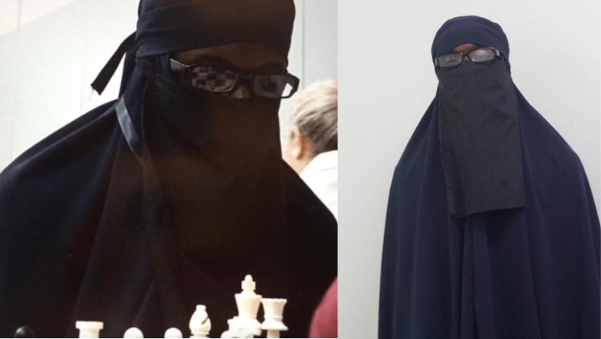 புர்கா, கண்ணாடியுடன் மகளிர் செஸ் போட்டியில் பங்கேற்ற ஆண்; பணத்துக்காக வேடமிட்டவர் சிக்கியது எப்படி?