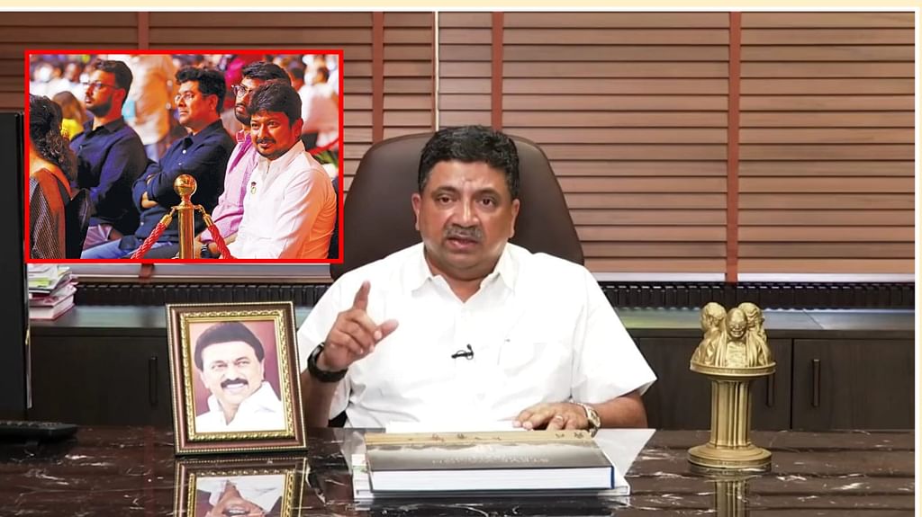 பி.டி.ஆர். பழனிவேல் தியாகராஜன், உதயநிதி, சபரீசன்
