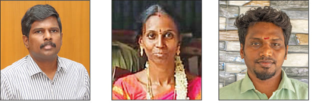 பிரதீப் குமார், ஜெகதீஸ்வரி, ராஜாங்கம்