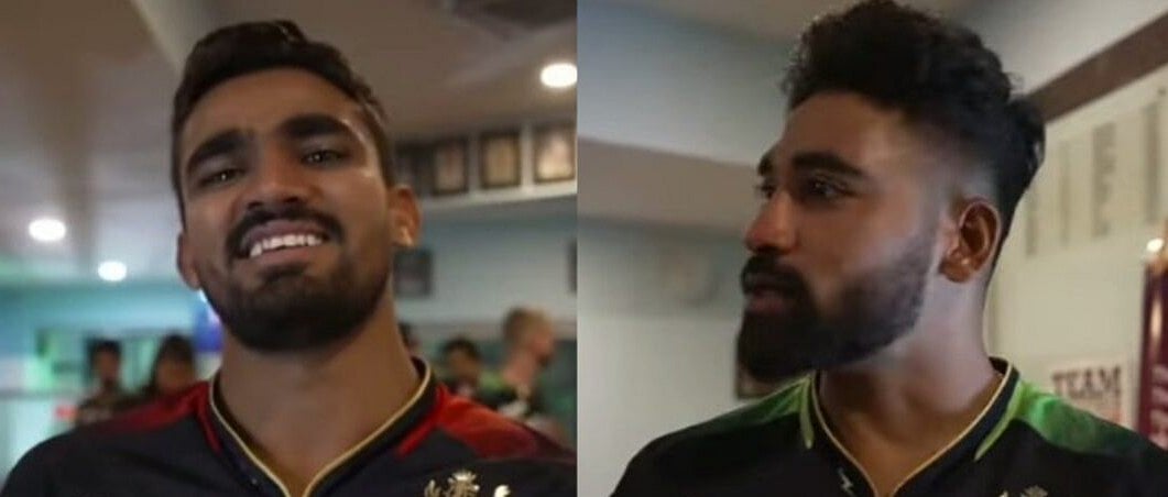 Mohammed Siraj: `மன்னிச்சிடுங்க மஹிபால்'- மன்னிப்பு கேட்ட  முகமது சிராஜ்