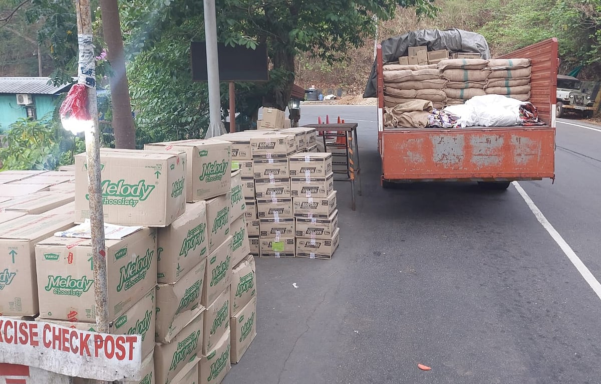 பிஸ்கட் பாக்கெட்டுகளுக்கு இடையில் மறைத்து கடத்தப்பட்ட 3,000 கிலோ குட்கா!- போலீஸில் சிக்கியது எப்படி?