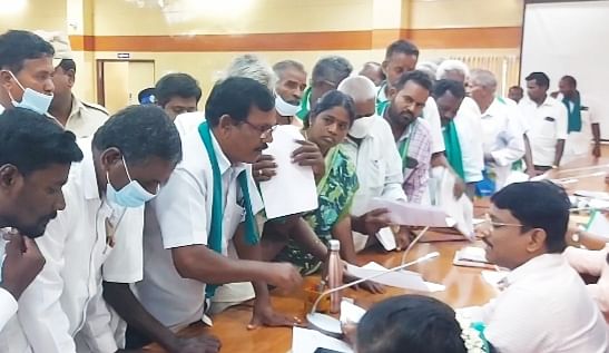 விவசாயிகள் குறைதீர் நாள் கூட்டம் -திருவண்ணாமலை