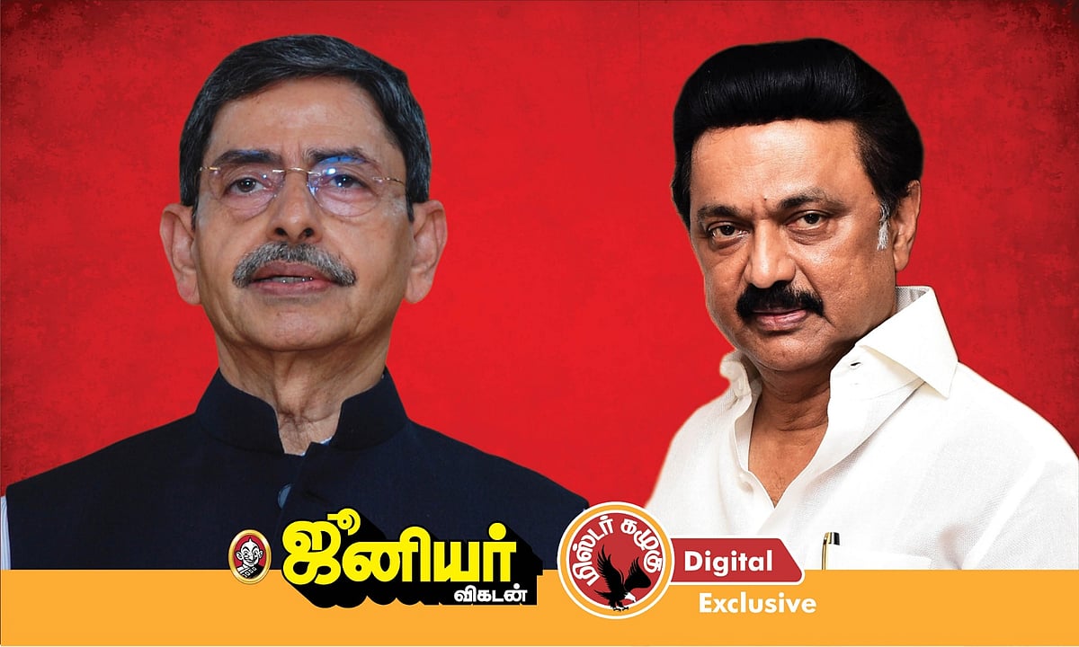 `துணிவானவரின் பிளான்; மண்ணள்ளிப்போட்ட காவி’ | `டெல்லிக்குச் சேதி சொன்னாரா ரவி?’ - கழுகார் அப்டேட்ஸ்