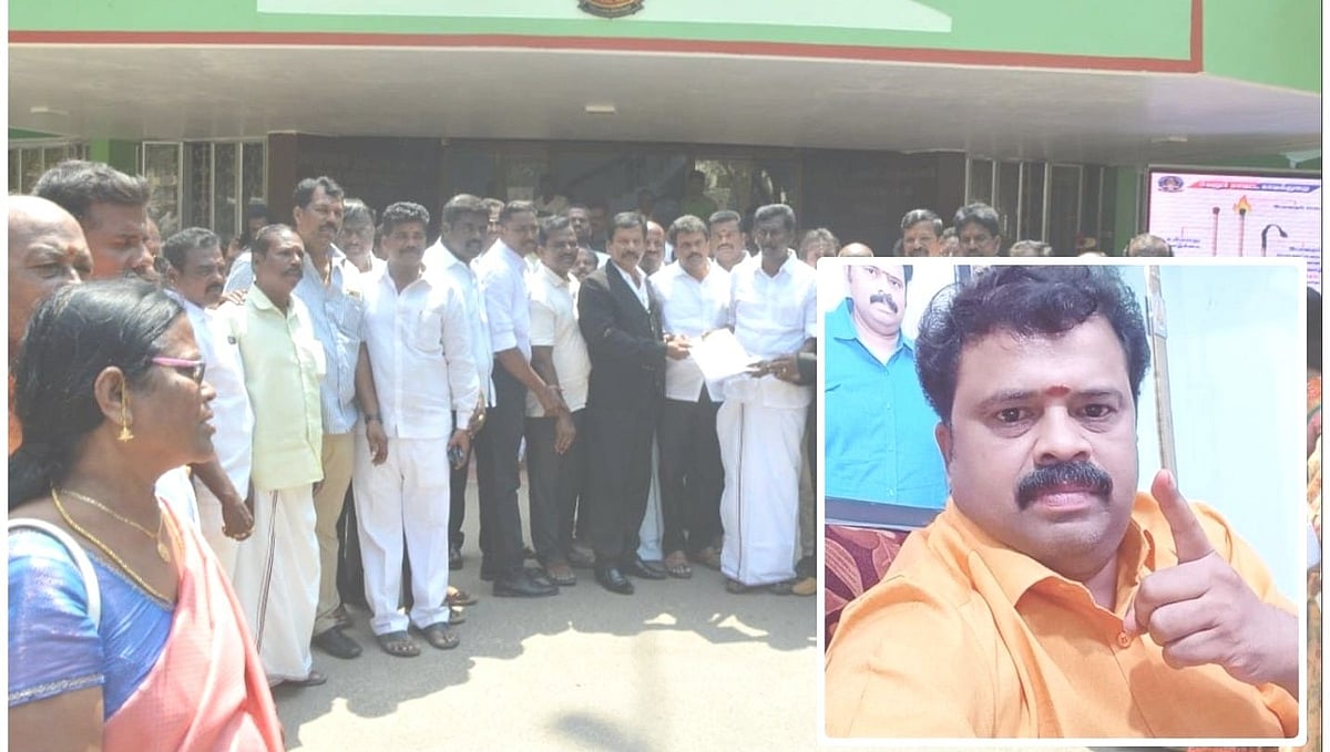 `இபிஎஸ் உள்ளிட்டோரை தகாத வார்த்தைகளால் திட்டுகிறார்!' - திமுக பேச்சாளர்மீது வேலூர் அதிமுக புகார்