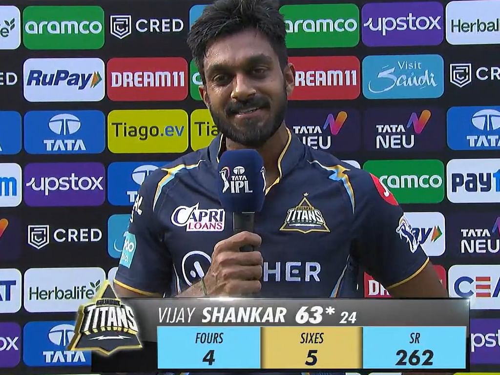 Vijay Shankar: `காயமுற்றேன்; மோசமாக ஆடினேன் ஆனாலும்'- அதிரடி அரைசதம் பற்றிய விஜய் சங்கரின் ஷேரிங்ஸ்