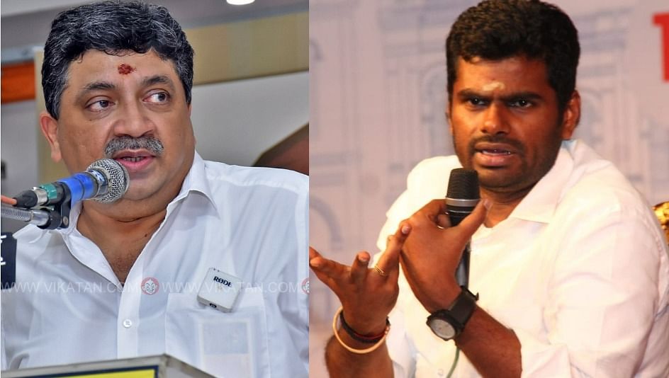 பி.டி.ஆர்.பழனிவேல் தியாகராஜன் - அண்ணாமலை