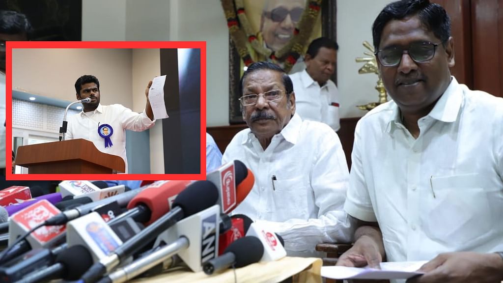 ஆர்.எஸ்.பாரதி - அண்ணாமலை