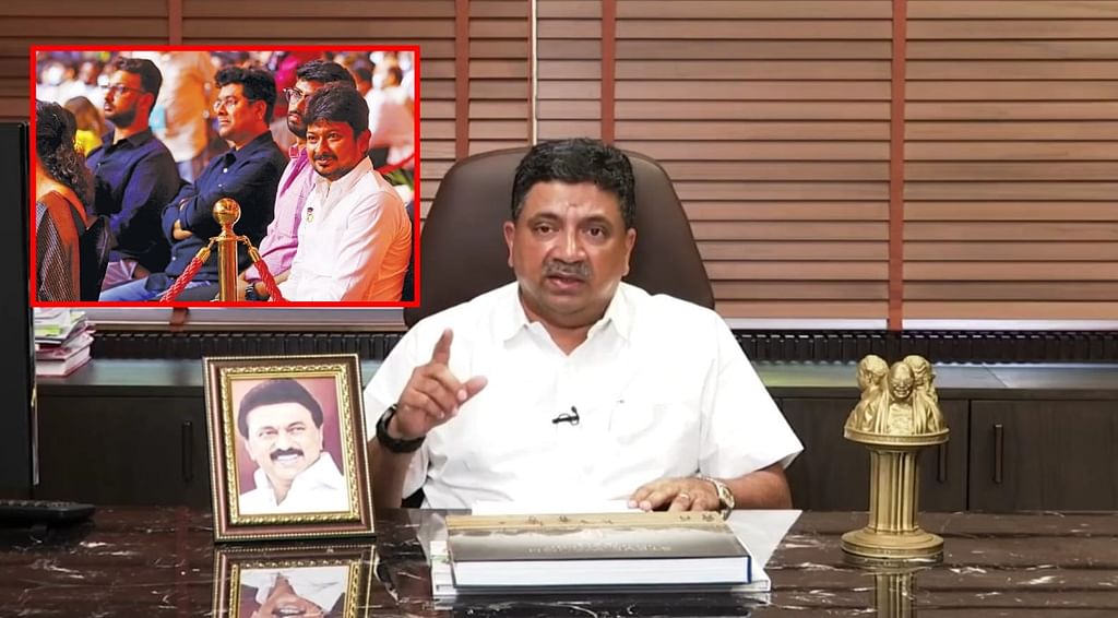 பழனிவேல் தியாகராஜன் - உதயநிதி, சபரீசன்