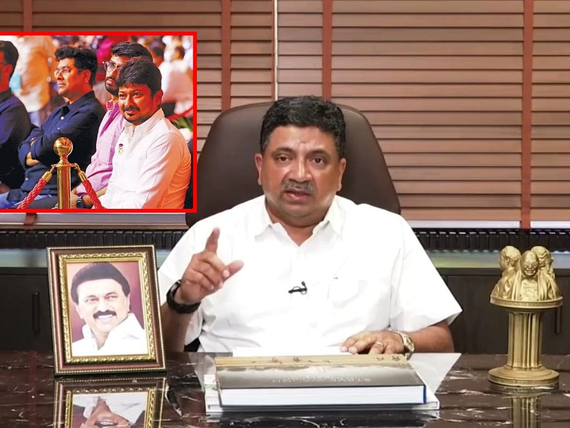 ``உதயநிதி, சபரீசனிடமிருந்து என்னைப் பிரிக்கத் துடிக்கிறது ஒரு பிளாக்‌மெயில்‌ கும்பல்‌!" - பிடிஆர்