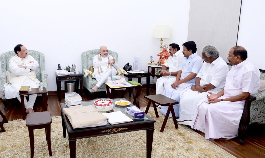 எடப்படி பழனிசாமி, அமித் ஷா