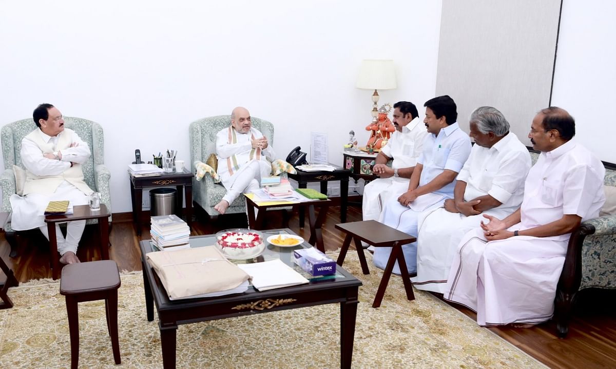எடப்படி பழனிசாமி, அமித் ஷா