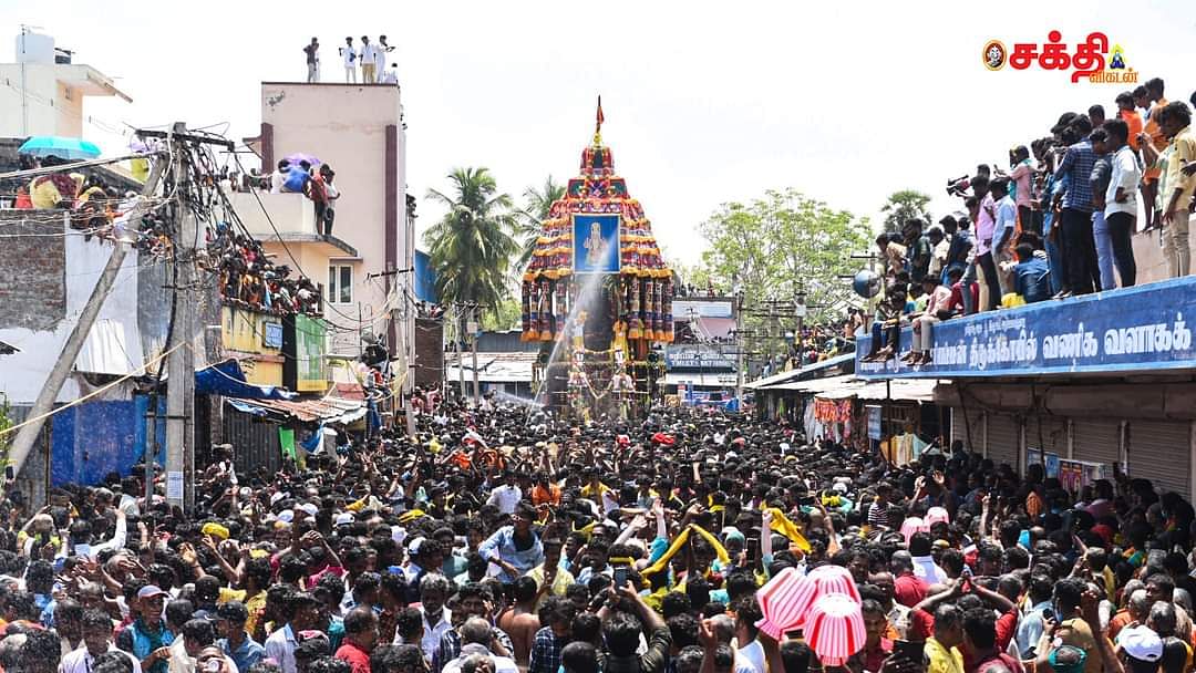 சமயபுரம் தேரோட்டம்