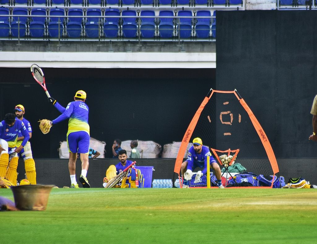 CSK Practice Session