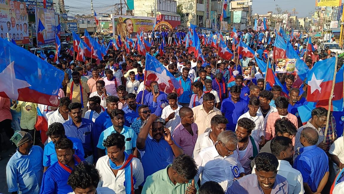 வி.சி.க பேரணி - விழுப்புரம்