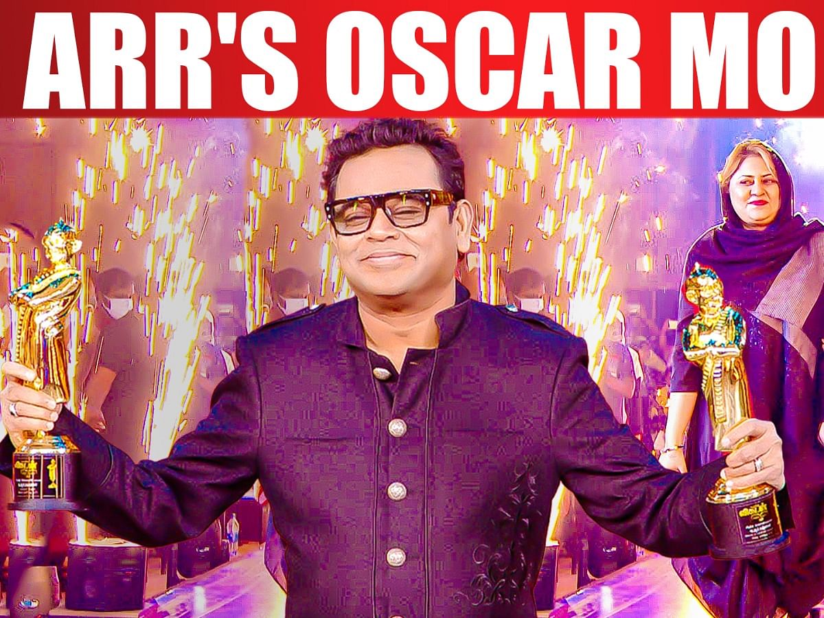 A.R.Rahman: "இந்தில பேசாதீங்க, தமிழ்ல பேசுங்க ப்ளீஸ்!" | Uncut Version | Vikatan Awards