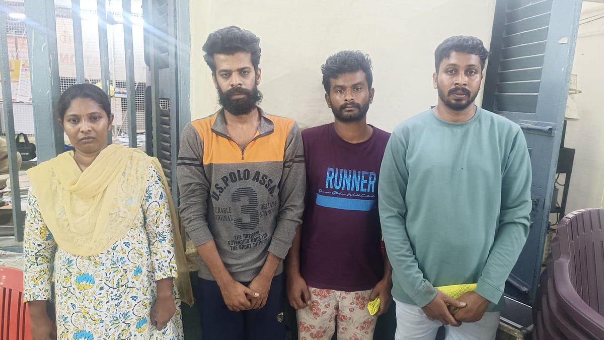 வங்கி ஊழியரைத் தாக்கி பணம் பறிப்பு! - சம்பவத்துக்கு மூளையாகச் செயல்பட்ட பெண் உட்பட நால்வர் கைது