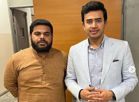 தேஜஸ்வி சூர்யாவுடன் மணிகண்ட ரத்தோட்