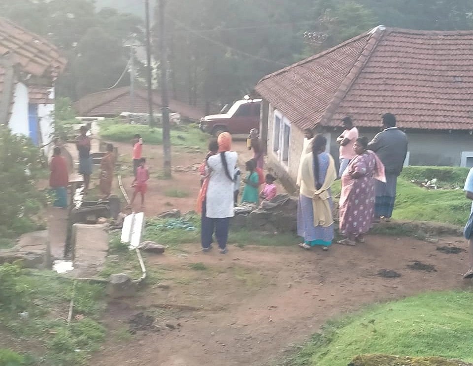 அ​ரி​சியை தேடி குடியிருப்பு பகுதிக்குள் நுழைந்த அரிசி கொம்பன் ​- அச்சத்தில் ​மேகமலை மக்கள்!