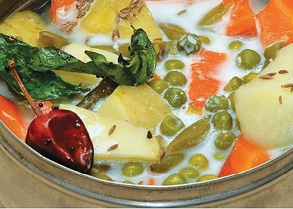 பப்பாளிக்காய் வெஜ் குருமா