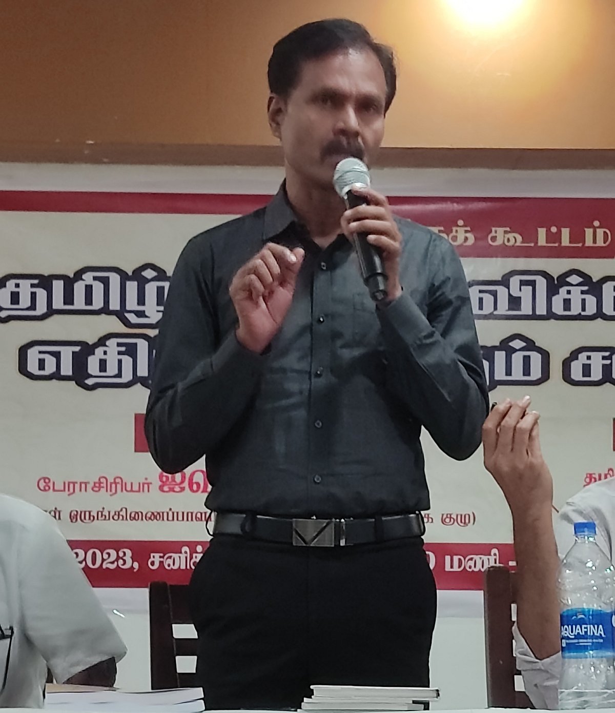 `மாநில கல்விக் கொள்கைக்கான உயர்மட்டக்குழு; வெளியேறவேண்டிய கட்டாயம் ஏற்பட்டது ஏன்?’ - ஜவஹர் நேசன்