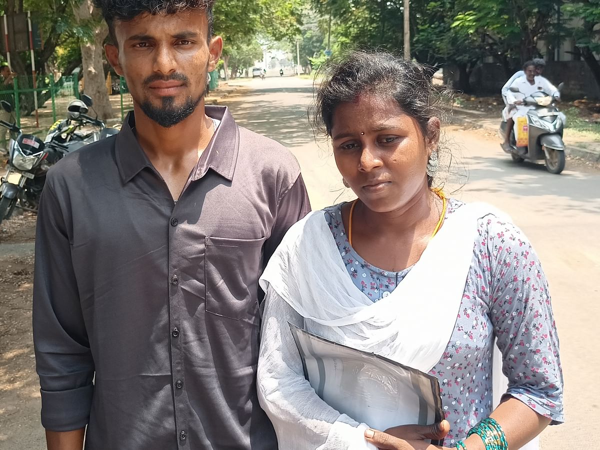 புதுக்கோட்டை: காதல் திருமணம்; `கணவரின் உயிருக்கு ஆபத்து' - எஸ்.பி-யிடம் புகாரளித்த மனைவி