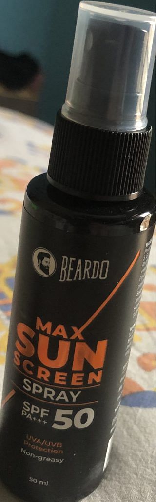 Beardo Max Sunscreen Spray with SPF-50 for Men – Beardo India