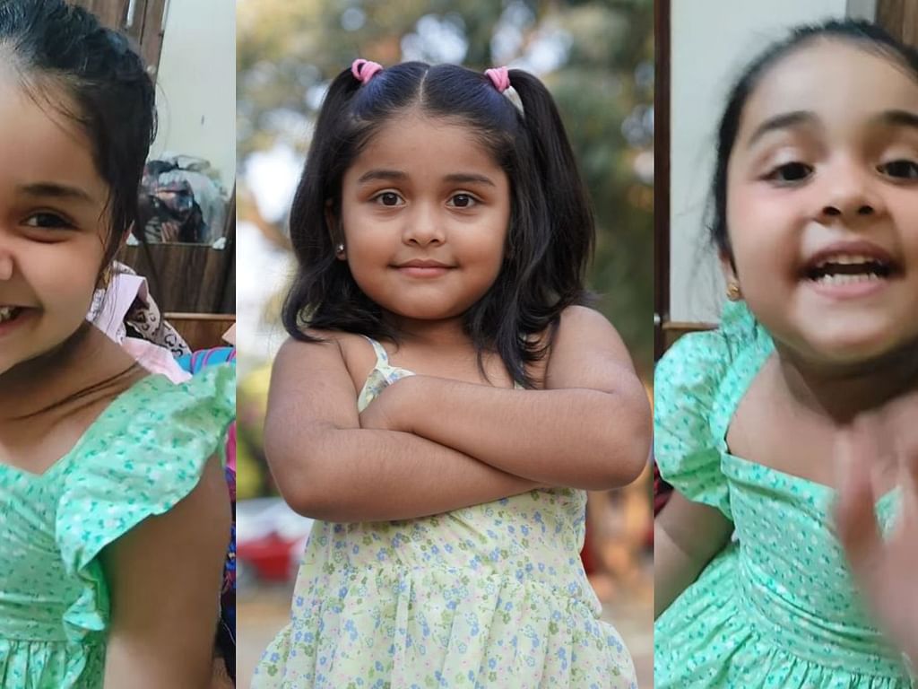 ``நிஜத்திலும் நான் ரக்கடு பேபிதான்!" - `பெண்தானே' வைரல் பேபி ரித்து பேட்டி
