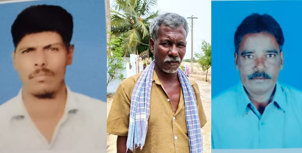 உயிரிழந்த சுரேஷ், தரணிவேல், சங்கர்